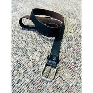 Remo Tulliani 'Gunner' Genuine Horween Leather Belt | Aged Black, Size 50